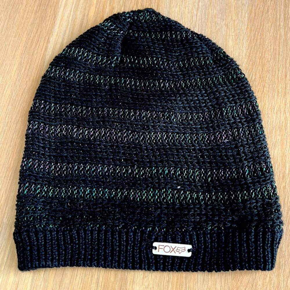{Fox Racing} Open-Knit Slouch Beanie